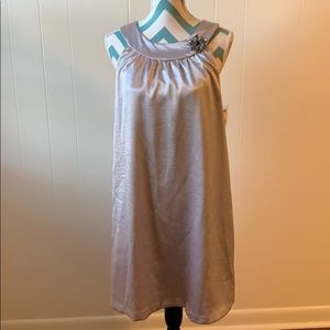 NWT Silver Holiday Party Dress